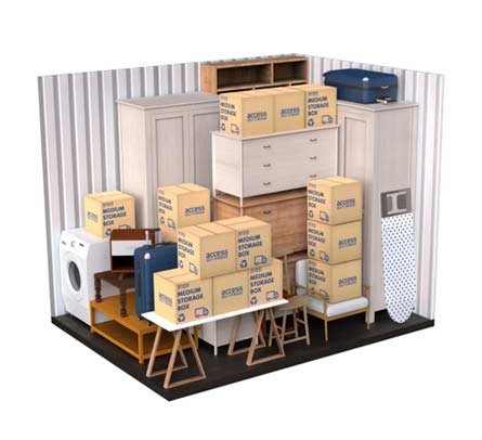 80 sq. ft. unit